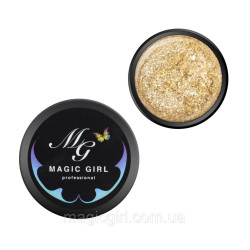 Гель лак з глітером Magic Girl SHINE Золото, 5 мл