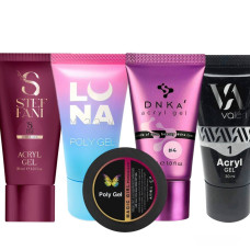 Акрил-гели (Полигели)