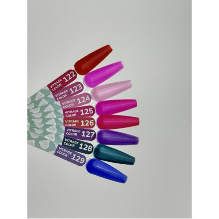 Вітражний гель-лак You Are Cute color №127 5 ml Вітражний гель-лак You Are Cute color №127 5 ml