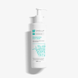 Регенерирующий крем для ног с аллантоином, экстрактом бамбука и маслом ши Shelly 500 мл