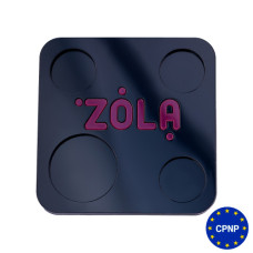 ZOLA Палитра для смешивания с 4 отсеками