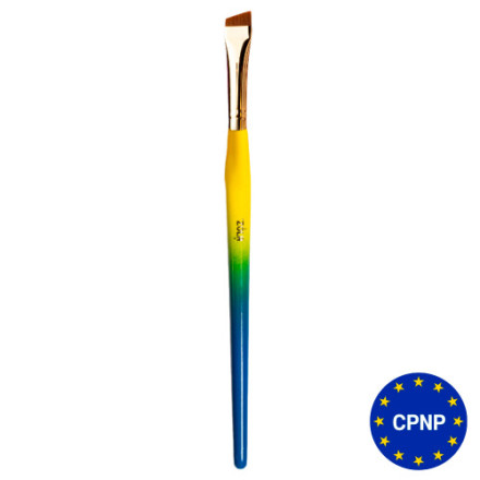 ZOLA Пензлик широкий зі скосом 02uk UKRAINIAN EDITION