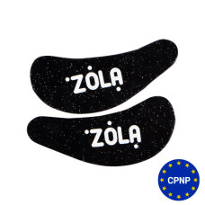 ZOLA Патчи силиконовые многоразовые для глаз (1 пара) (Черные)