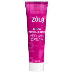 ZOLA Крем-скатка для брів Brow exfoliating peeling cream 100 мл
