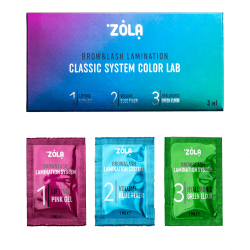 ZOLA COLOR LAB EMOTION Набір для ламінування в саше Step 1, 2, 3