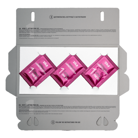 ZOLA COLOR LAB EMOTION в саше 01 Lifting Pink Gel