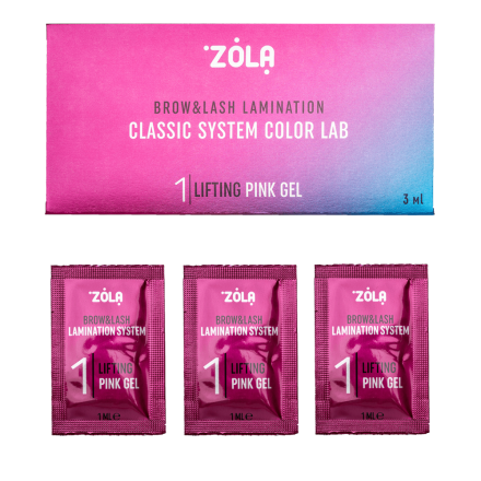 ZOLA COLOR LAB EMOTION в саше 01 Lifting Pink Gel