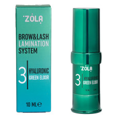 ZOLA COLOR LAB EMOTION Склад для ламінування 03 Hyaluronic Green Elixir