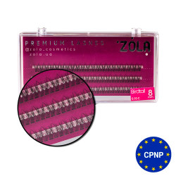 ZOLA Ресницы-пучки Birdtail 8 mm