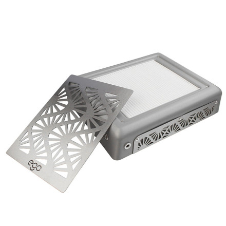 Витяжка для манікюру EGO Ami by ÜLKA настільна з HEPA  фільтром (сіра)