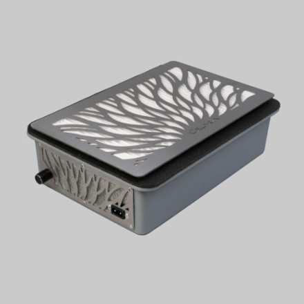 Витяжка для манікюру ÜLKA Tornado врізна з HEPA  фільтром (сіра)