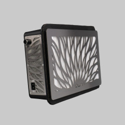 Витяжка для манікюру ÜLKA Tornado врізна з HEPA  фільтром (чорна)