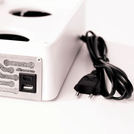 Витяжка для манікюру та педикюру ÜLKA Nano настільна (переносна) з HEPA  фільтром (біла)