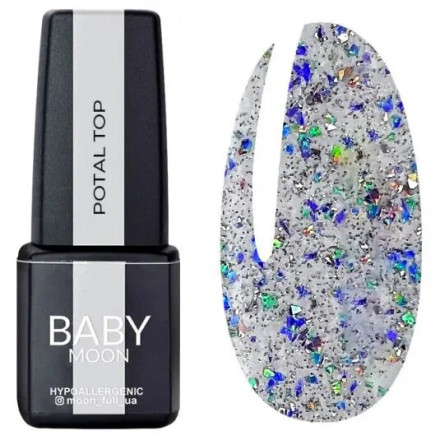 Топ с поталью Baby Moon Potal Top №01 (без липкого слоя), 6 мл