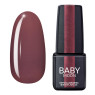 Гель лак BABY Moon Burgundy №002 (горький шоколад), 6 мл