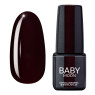 Гель лак BABY Moon Burgundy №003 шоколадно-вишневий 6 мл