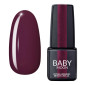 Гель лак BABY Moon Burgundy №004 (темный каштан), 6 мл