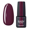 Гель лак BABY Moon Burgundy №004 темний каштан 6 мл