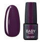 Гель лак BABY Moon Burgundy №006 класичний баклажановий 6 мл