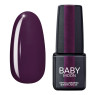 Гель лак BABY Moon Burgundy №006 (классический баклажановый), 6 мл