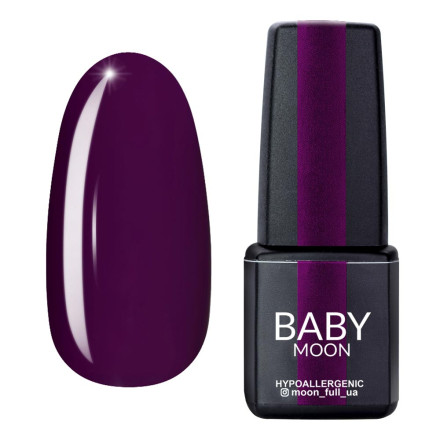 Гель лак BABY Moon Burgundy №012 (сливовый), 6 мл