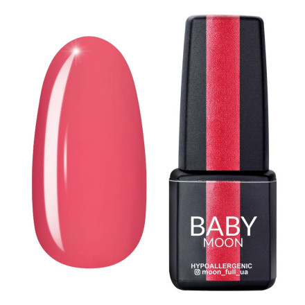 Гель лак BABY Moon Dolce Rose №020 (лососево-розовый), 6 мл