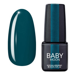 Гель лак BABY Moon Green Sea №006 синьо-зелений 6 мл