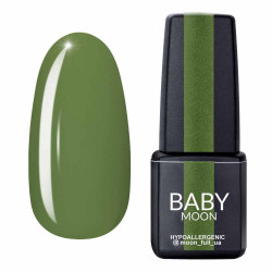 Гель лак BABY Moon Green Sea №009 (оливковый), 6 мл