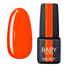 Гель лак BABY Moon Perfect Neon №004 морквяно-кораловий 6 мл