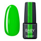 Гель лак BABY Moon Perfect Neon №009 (ярко-салатовый), 6 мл