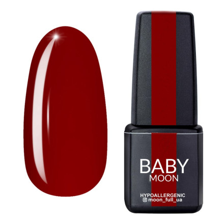 Гель лак BABY Moon Red Chic №002 темно-червоний 6 мл