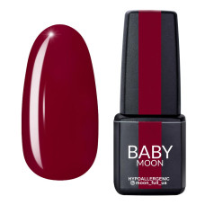 Гель лак BABY Moon Red Chic №003 глибокий червоно-пурпурний 6 мл