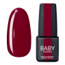 Гель лак BABY Moon Red Chic №003 (глубокий красно-пурпурный), 6 мл