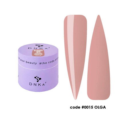 Гель для моделювання DNKa Builder Gel #0015 Olga 15 мл