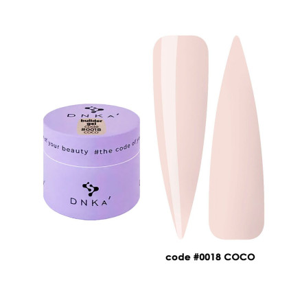 Гель для моделювання DNKa Builder Gel #0018 Coco 15 мл