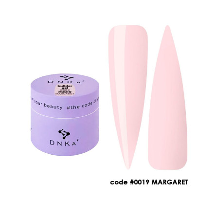 Гель для моделювання DNKa Builder Gel #0019 Margaret 15 мл