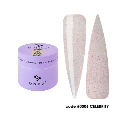 Гель для моделювання DNKa Builder Gel #0006 Celebrity 15 мл