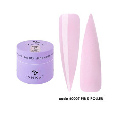Гель для моделювання DNKa Builder Gel #0007 Pink Pollen 15 мл