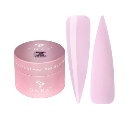 Гель для моделювання DNKa Builder Gel #0007 Pink Pollen 30 мл