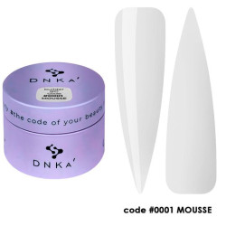 Гель для моделювання DNKa Builder Gel Mousse #0001 30 мл