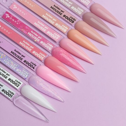 Гель для моделювання DNKa Builder Gel Mousse #0001 30 мл