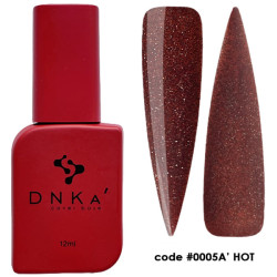База DNKa Cover Base №0005A (Світловідбиваючий яскравий червоний), 12 мл