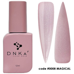 База DNKa Cover Base №0008 (Фіолетово-рожевий з голограмним шимером), 12 мл
