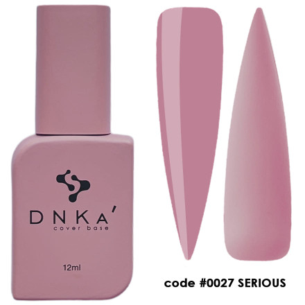 База DNKa Cover Base №0027 (Пильно-рожевий з фіолетовим підтоном), 12 мл