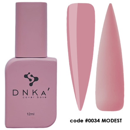 База DNKa Cover Base №0034 (Класичний рожевий), 12 мл