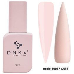 База DNKa Cover Base №0037 (Світлий бежеве-рожевий), 12 мл