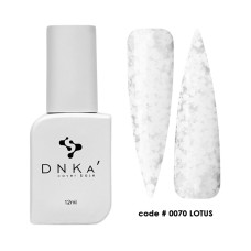 База DNKa Cover Base №0070 (Белая база с многоугольниками разного размера), 12 мл