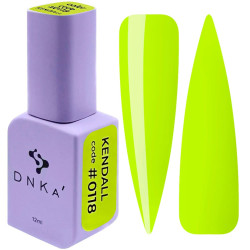 Гель-лак для нігтів DNKa Gel Polish Kendall 0118, 12 мл