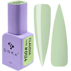 Гель-лак для ногтей DNKa Gel Polish Claudia 0124, 12 мл