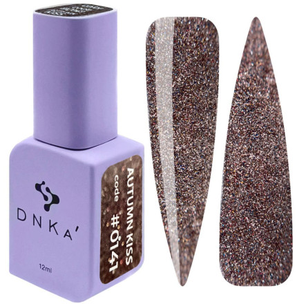 Гель-лак для ногтей DNKa Gel Polish Autumn Kiss 0141, 12 мл
